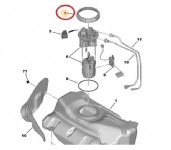 Peugeot 107 Yakıt Depo Somunu