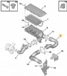 Peugeot 207 Dizel Hava Filtre Borusu