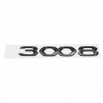 Peugeot 3008 P84E Ön Tampon 3008 Yazısı (Siyah) Orjinal