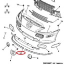 Peugeot 307 Mk2 Tampon Deflektörü