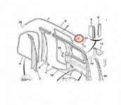 Peugeot Partner 1 Sürgülü Kapı Fitili